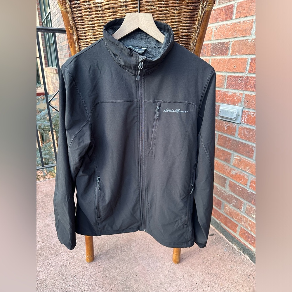 Eddie Bauer Faux Fur Lined Softshell Jacket